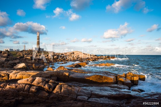 Bild på Lighthouse in Cabo Polonio Rocha Uruguay